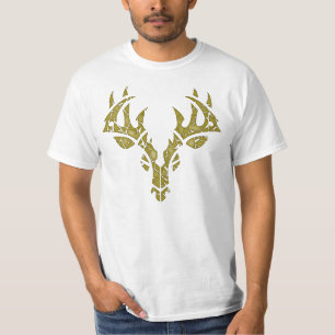 T-shirt Cerfs communs tribaux (camo)