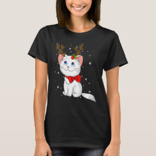 T-shirt Cerfs de Noël pour chats pour hommes femmes garçon