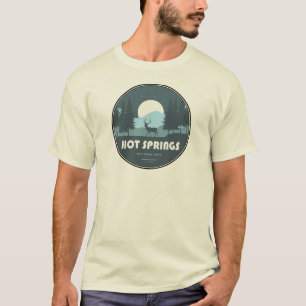 T-shirt Cerfs du parc national de Hot Springs