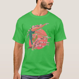 T-shirt Cerise Blossom Gymnastique Sport Sakura Acrobat Gy