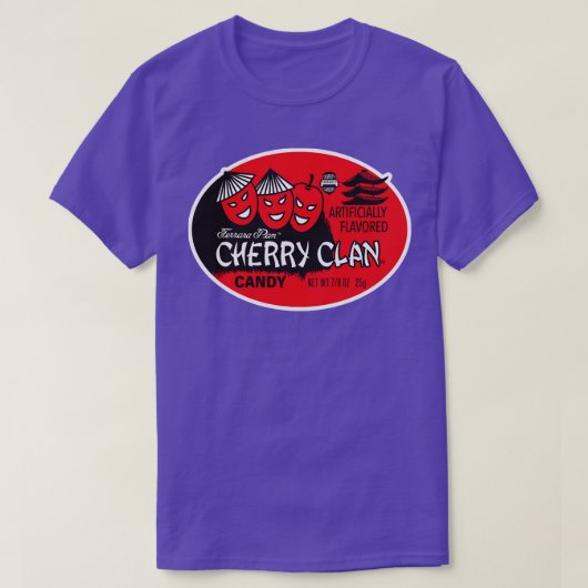 T-shirt Cerise Clan Candy (Design devant)