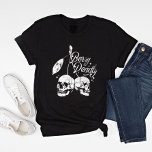 T-shirt Cerise crâne Éffrayante et Halloween gothique doux<br><div class="desc">Présentant notre T-shirt cerise de crâne "Berry Deadly", un joli ajout à votre garde-robe gothique cette saison éffrayante. Cette chemise à crâne unique présente un design saisissant avec deux crânes intelligemment illustrés comme des cerises, accompagnés de l'expression spirituelle "Berry Deadly". Découvrez l'esprit d'Halloween avec cette pièce unique qui allie humour...</div>