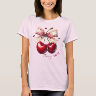 T-shirt Cerise Douce