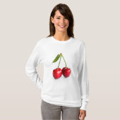 T-shirt Cerise douce (Devant entier)