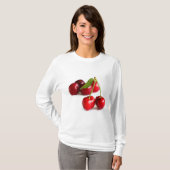 T-shirt Cerise douce (Devant entier)