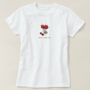 T-shirt Cerise mignon esthétique été frais fruit doux