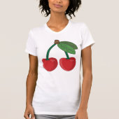 T-shirt Cerise sur le dessus (Devant)