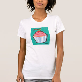 T-shirt Cerise sur le réservoir supérieur