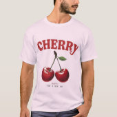 T-shirt Cerise vintage (Devant)