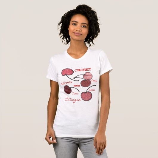T-shirt Cerises (Devant entier)