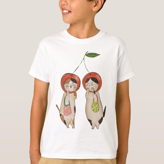 T-shirt Cerises de viande (Devant)