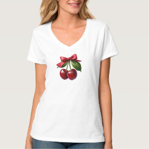 T-shirt Cerises et une corneille