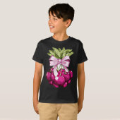 T-shirt Cerises roses (Devant entier)