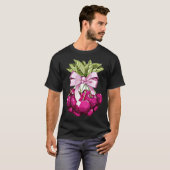 T-shirt Cerises roses (Devant entier)