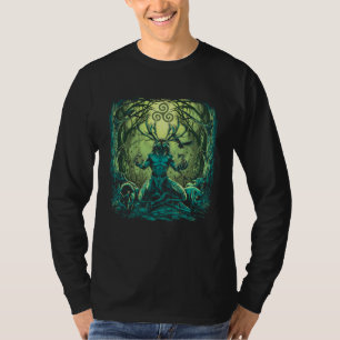 T-shirt Cernunnos Folklore celtique Païen Mythologie irlan