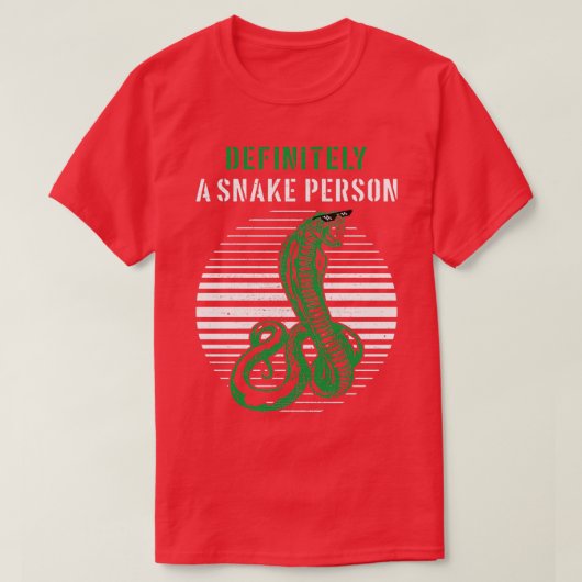 T-shirt Certainement Un Serpent 36 (Design devant)