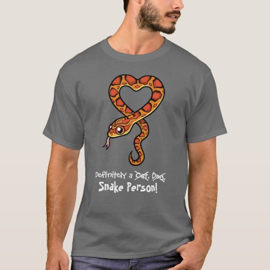 T-shirt Certainement une personne serpent (Devant)