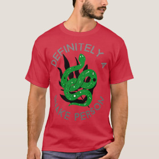 T-shirt Certainement une personne serpent 80