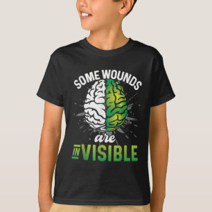 T-shirt Certaines blessures sont invisibles Sensibilisatio