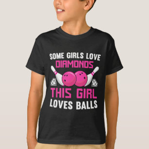T-shirt Certaines Filles Aiment Les Diamants Cette Fille A