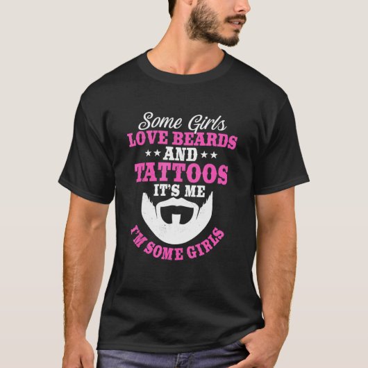T-shirt Certaines Filles Aiment Les Oreilles Et Les Tatoua (Devant)