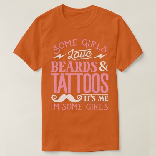 T-shirt Certaines Filles Aiment Les Oreilles Tatouages (Design devant)