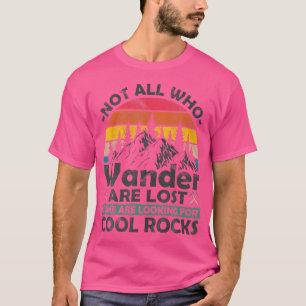T-shirt Certains Cherchent Le Géologue Géode Hu Des Roches