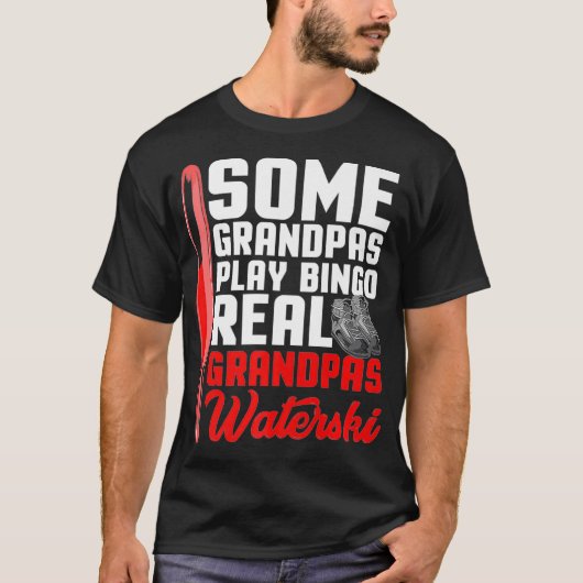 T-shirt Certains Grandpas Jouent Au Bingo Real Grandpas Wa (Devant)