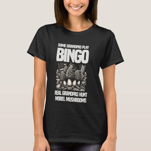T-shirt Certains Grandpas Jouent Bingo Real Grandpas Chass (Devant)