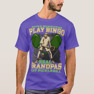 T-shirt Certains Grandpas Jouer Bingo Real Grandpas Jouer 