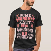T-shirt Certains grands-mères Knit Real Grandmas Aller Pêc (Devant)