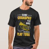 T-shirt Certains grands-pas jouent au bingo vrai grand-pèr (Devant)
