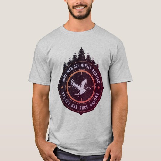 T-shirt Certains hommes chassent, d'autres chassent des ca (Devant)