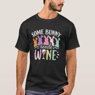 T-shirt Certains Lapins Ont Besoin De Vin Drôle Vin Boire