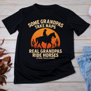 T-shirt Certains papas prennent des siestes, les vrais pap