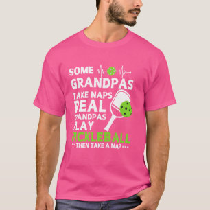 T-shirt Certains papas prennent des siestes Les vrais papa