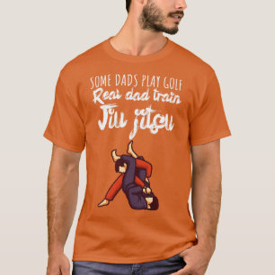 T-shirt Certains pères jouent au golf Real papa train jiuj