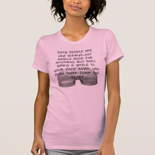 T-SHIRT CERTAINS SONT COMME SLINKYS… (Devant)