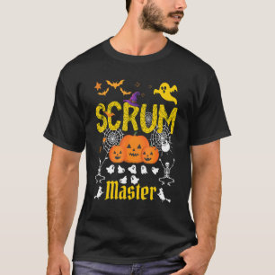 T-shirt certification Halloween Scrum Master