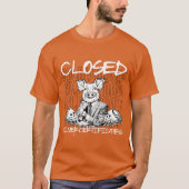 T-shirt Certificats Silver fermés (Devant)