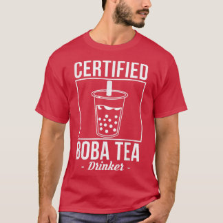 T-shirt Certifié Boba Thé Bubble Thé Bubble