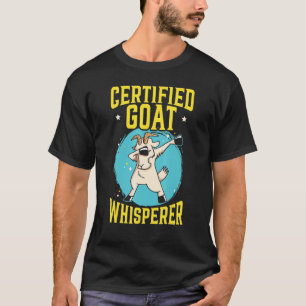 T-shirt Certifié Chèvre Whisperer Ranch Animal de ferme