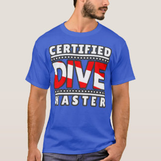 T-shirt Certifié Dive Master