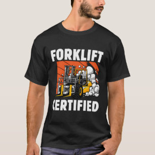 T-shirt Certifié Forklifts