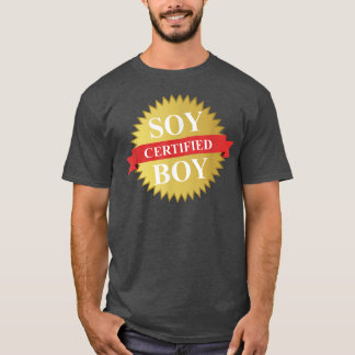T-shirt CERTIFIÉ SOY GARÇON Funny Simp