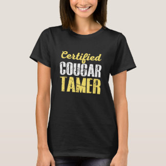 T-shirt certified cougar tamer cougar hunter