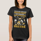 T-shirt Certified Nursing Assistant Original Multitasking  (Devant)