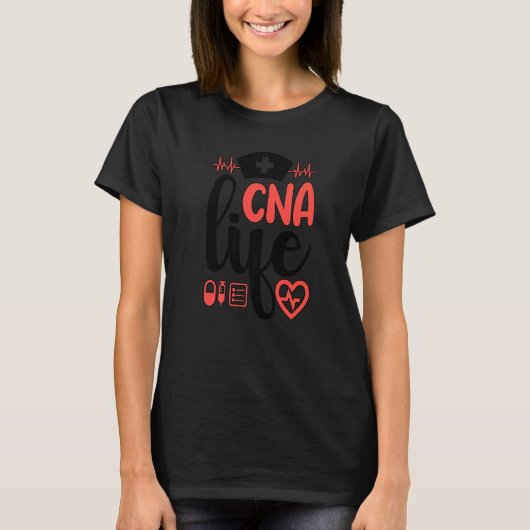T-shirt Certified Nursing Assistant Week CNA Nurse (Devant)