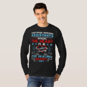 T-shirt Certified Nursing Assistants Where the Heart is (Devant entier)