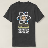 T-shirt Certified Quantum (Design devant)